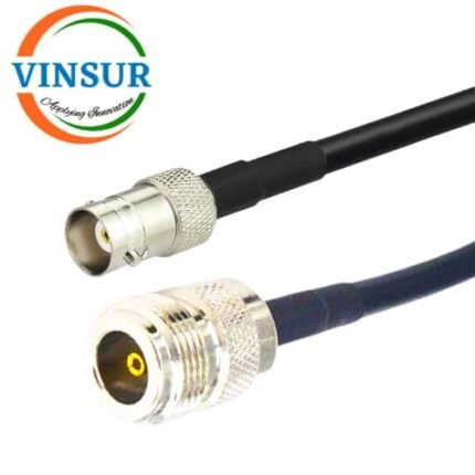 BNC Female Straight  to N Female Straight for VSW200-UF Cable of Length 5M