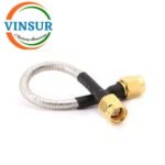 SMA Male Straight to SMA Male Straight for RG-402 Semi Rigid Cable of length 6" Inch