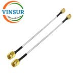 SMA Male Straight to SMA Male Straight for RG-405 Semi Rigid Cable of length 6 Inch