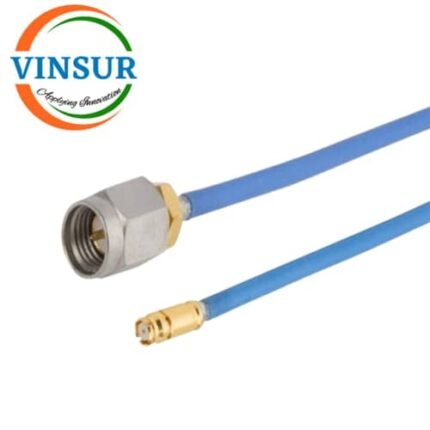 SMA Male Straight to SMP Female Straight for RG405 Semi-flex Cable of Length 6" Inch