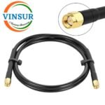 SMA Male Straight to SMA Male Straight for RG-58 Cable of Length 2M