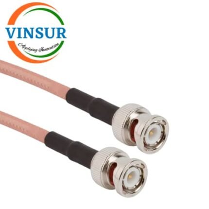 BNC Male Straight to BNC Male Straight for RG316 Cable of Length 3M