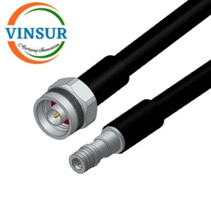 QMA Male Straight to N Male Straight  for LMR400-UF Cable Assembly Length of 5m