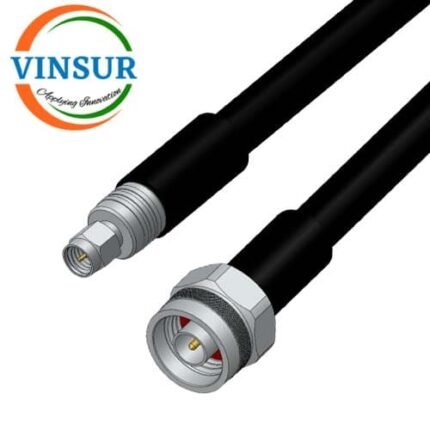 SMA Male Straight to N Male Straight  for LMR400-UF Cable Assembly Length of 5m