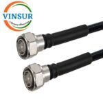 4.3-10 Male to 4.3-10 Male for 1/2 Super-Flexible Cable of Length 5M