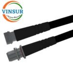QN Male Straight to N Female Straight Bulk Head for LMR400-UF Cable of Length 15M