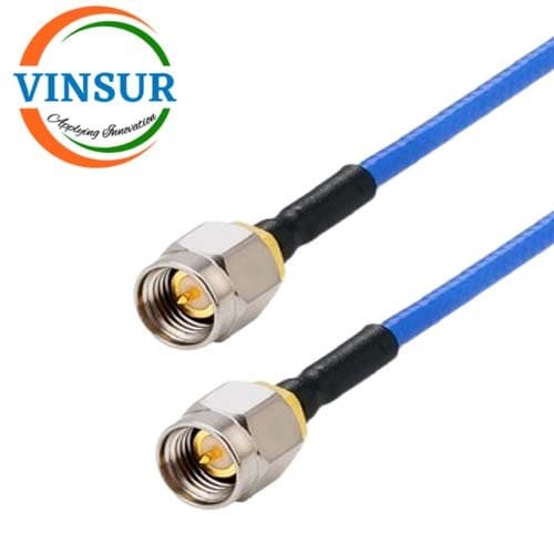 VSW260238-TCA - SMA Male Straight to SMA Male Straight for RG-405 Cable of Length 12 Inch SMA Male Straight to SMA Male Straight for RG-405 Cable of Length 12" Inch - Image 1