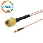 SMA Male Straight to SMP Male Straight for RG316 Cable of Length 1 Meter